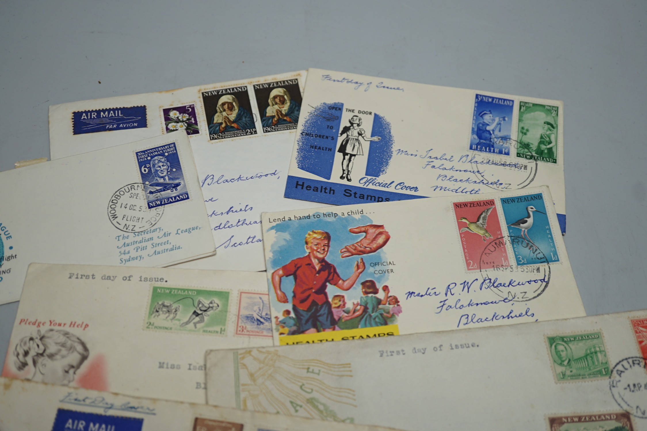Stamps: New Zealand UMM, used and FDC's
